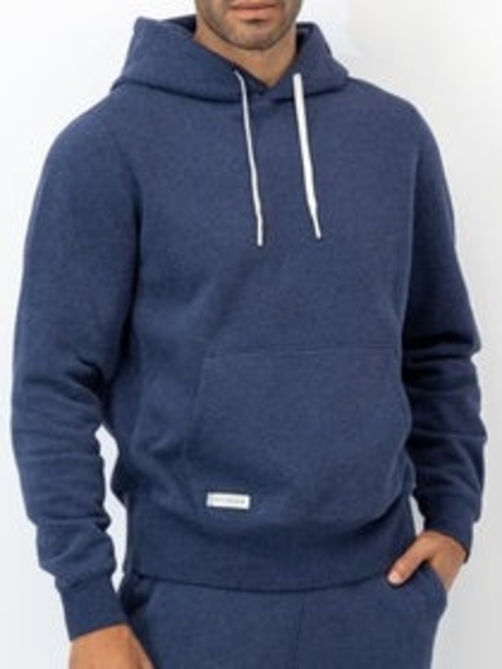 Rhoback Men's Ready Hoodie XXXL Heather Blue Classic Casual Hoodie